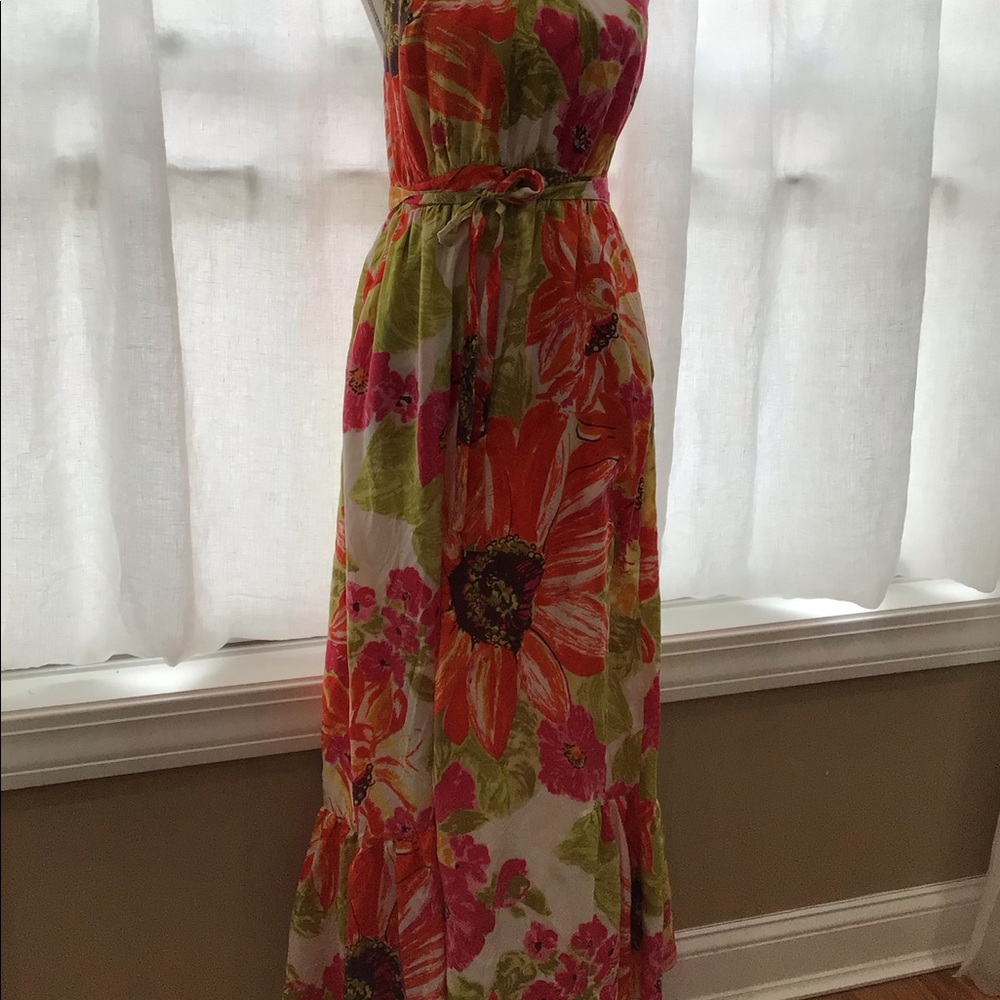 Anthropologie maxi dress